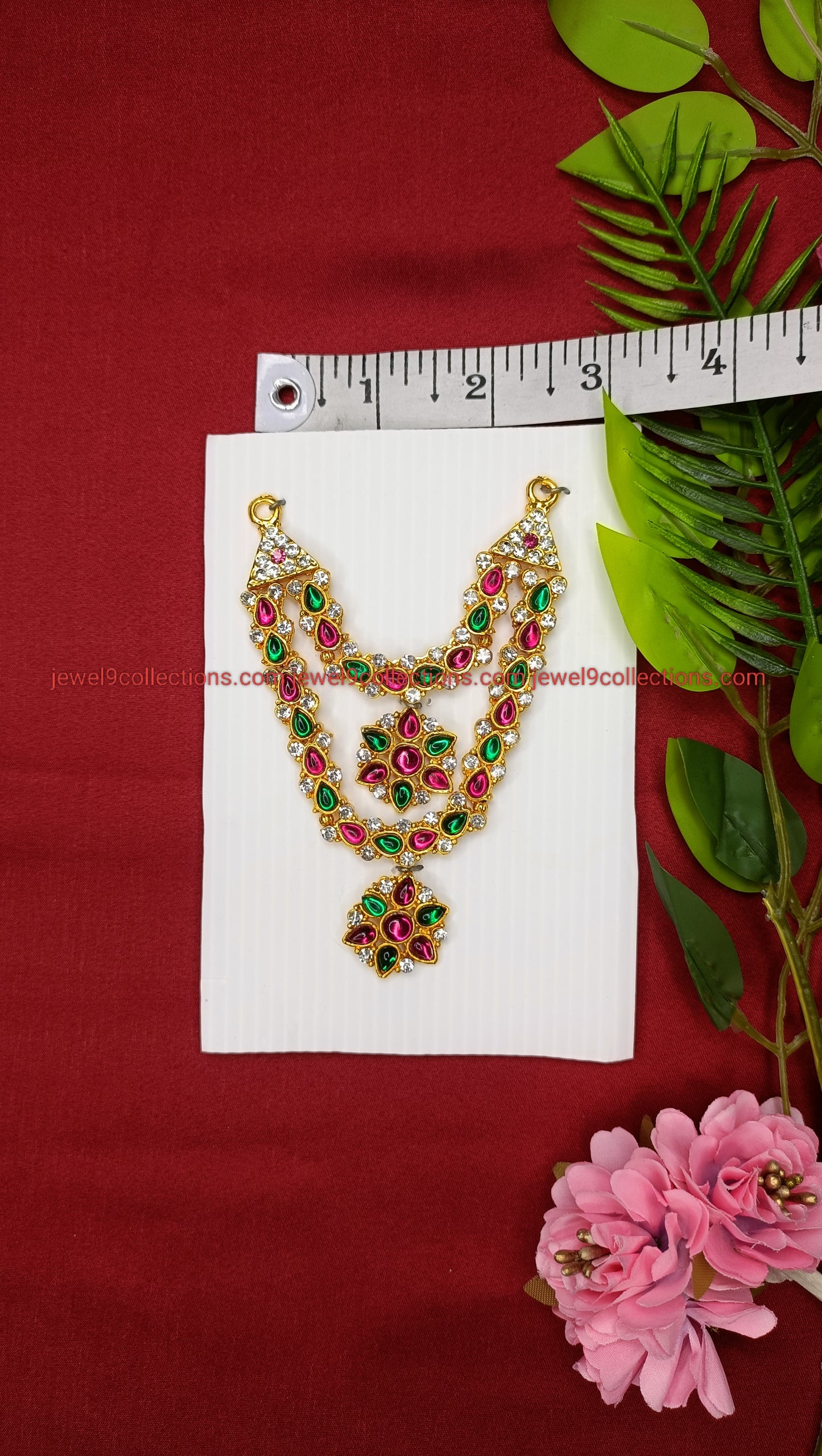 Temple Deity Short Haram - Authentic Design