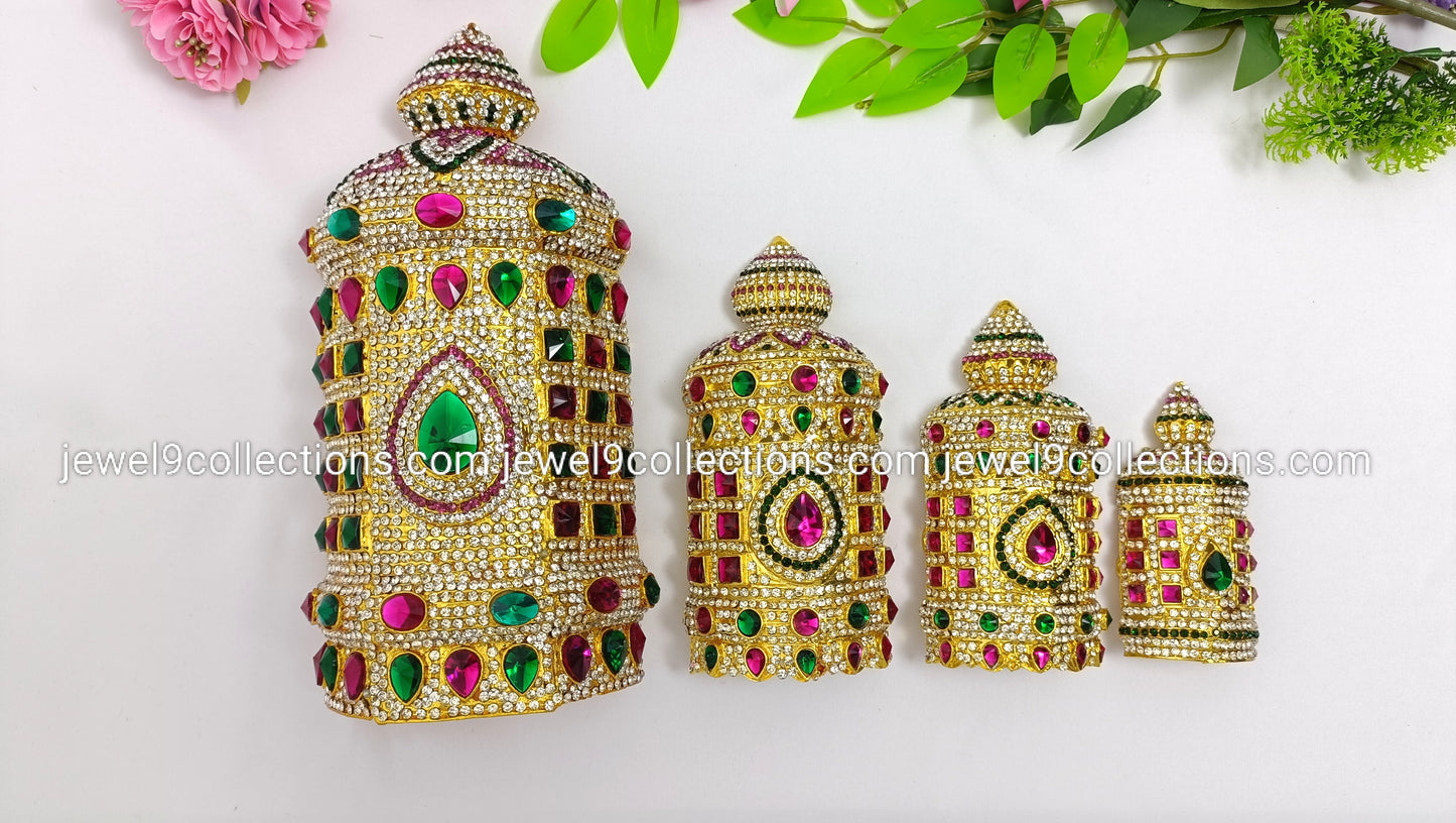 Divine Mukut for God & Goddess size 1