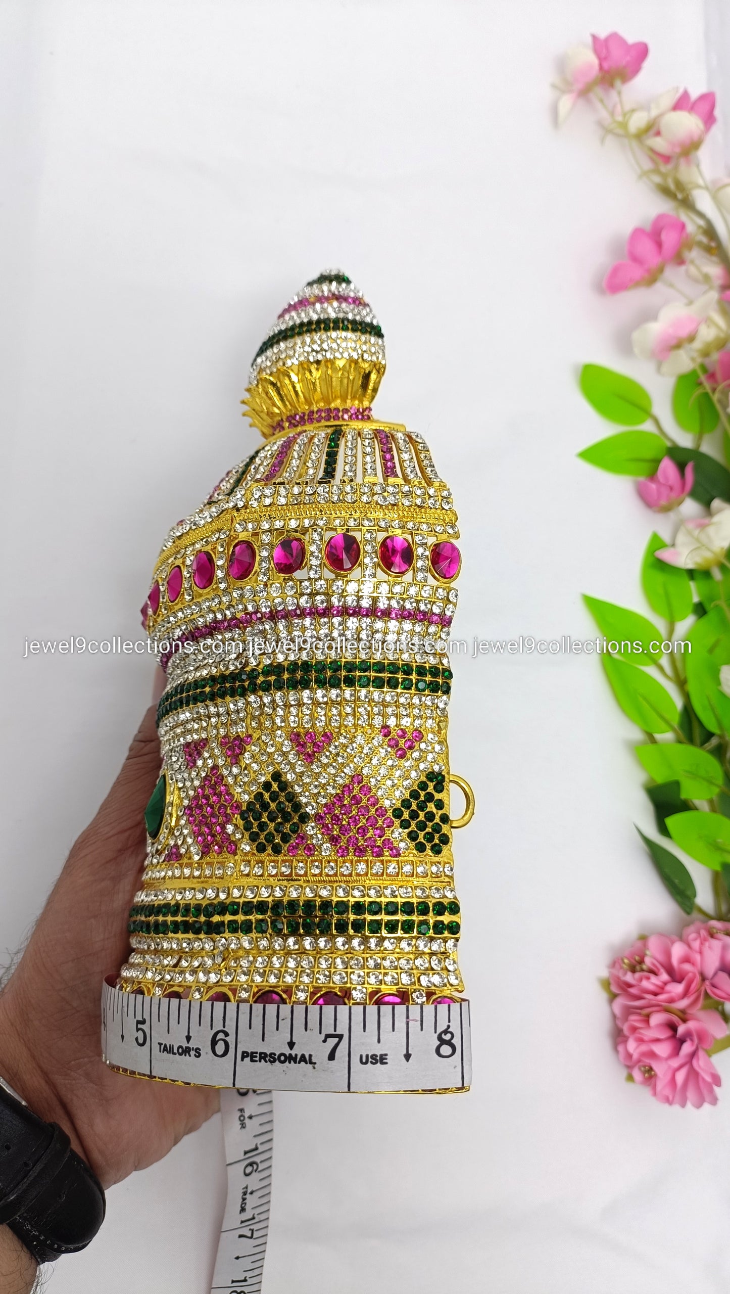 Sacred handmade Crown for Hindu Deity
