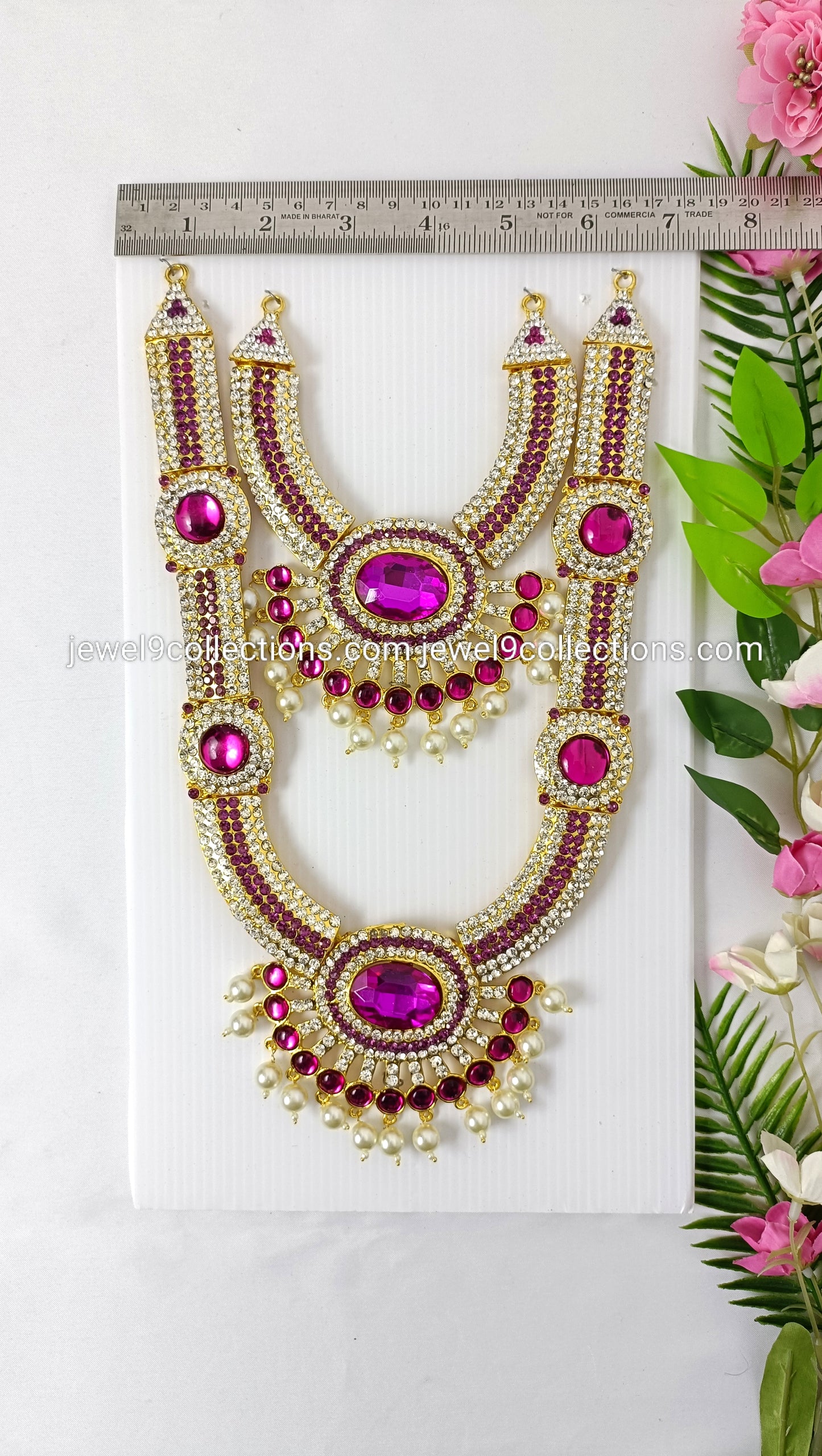 Elegant touched long goddess necklace