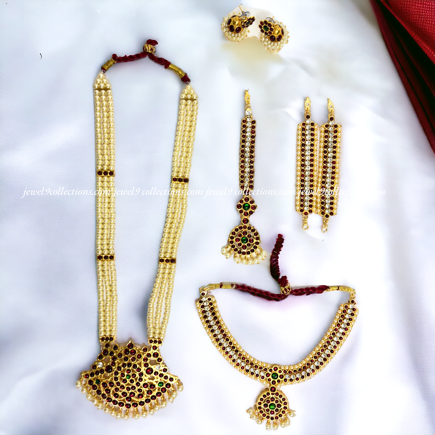 Indian Traditional Bharatanatyam Jewelery