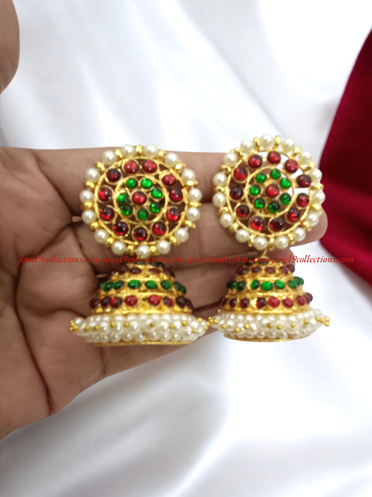 Bis Size Bharatanatyam Jhumka By Jewel9Collections