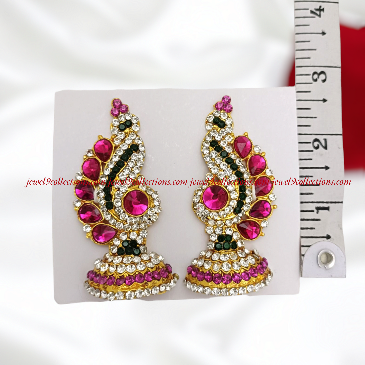 Karna Pathakam Goddess Lakshmi Mata Earrings