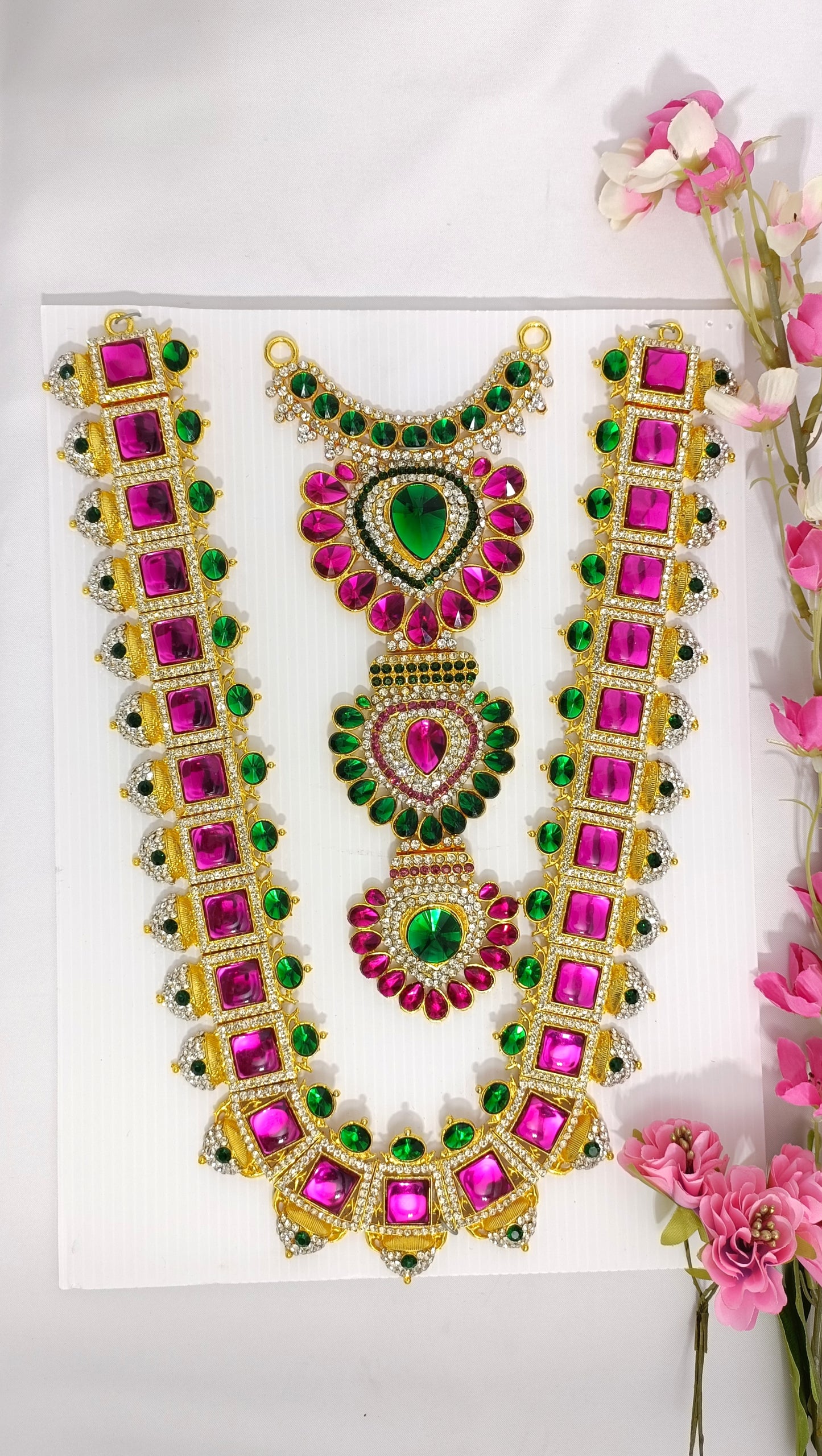 Radiant Goddess Lakshmi Necklace Inspired By Collection