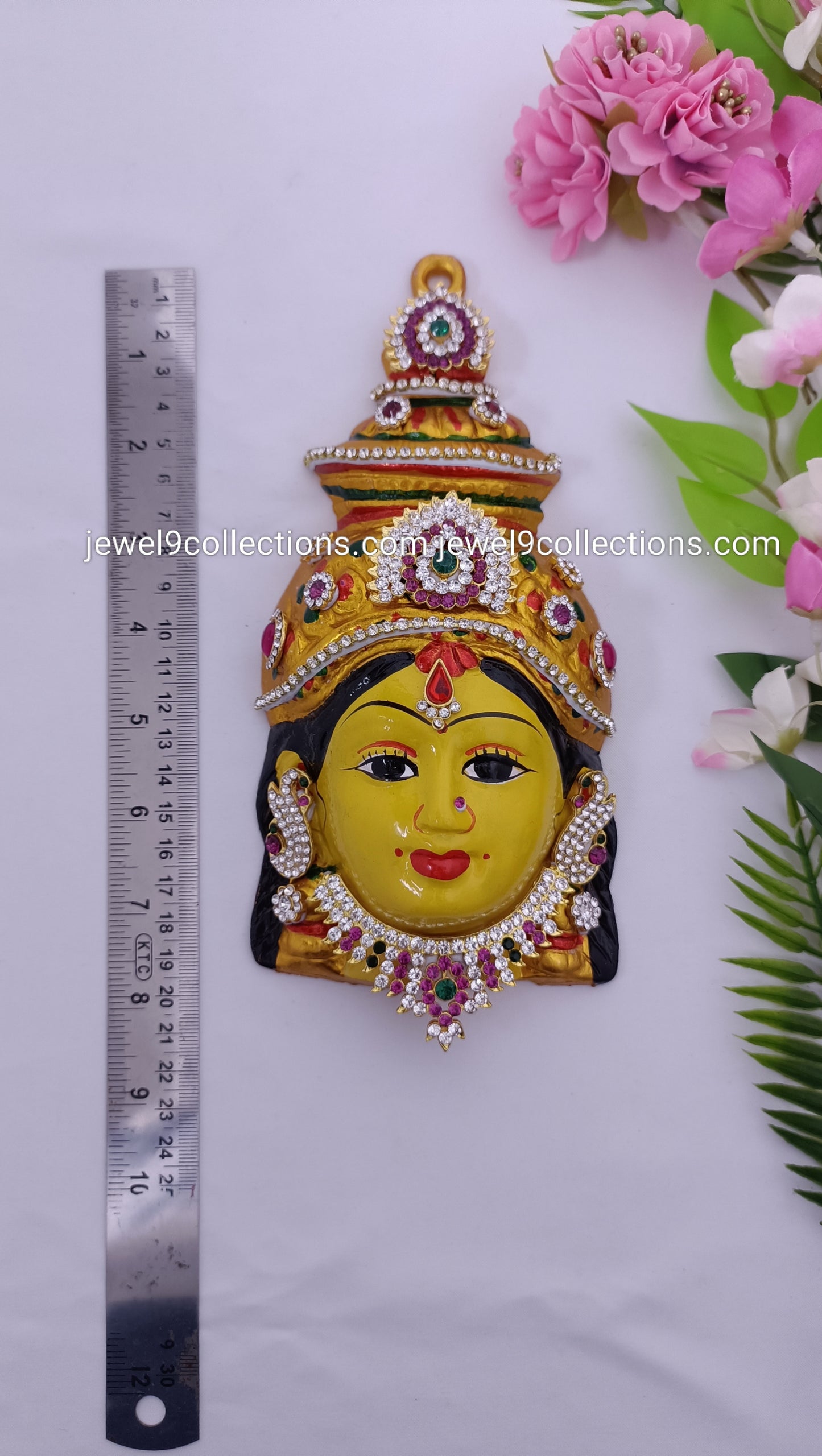 Stonework Varamahalakshmi Idol Decor