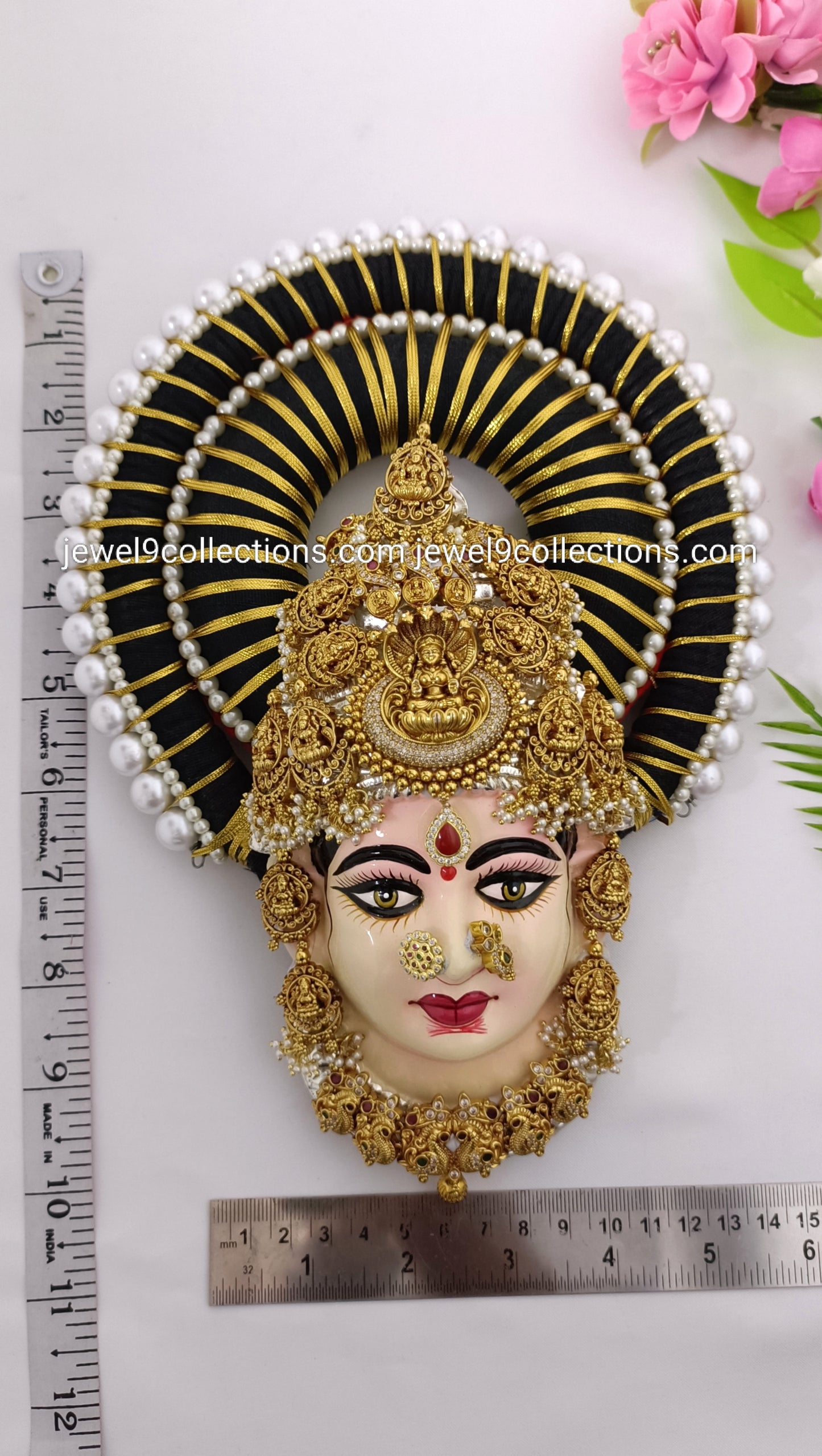 Vratha Lakshmi Devi Mukham (Telugu-style)