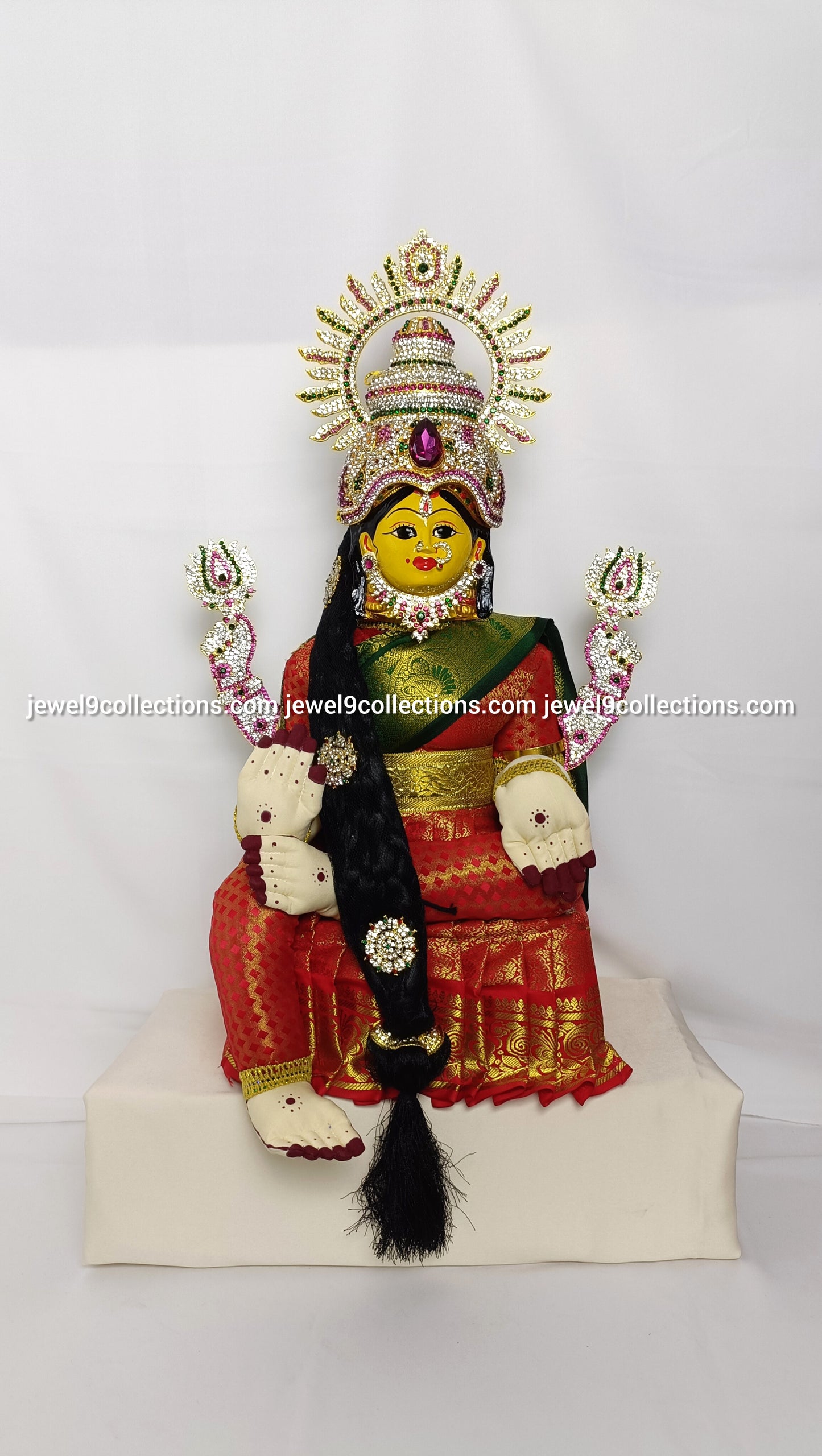 Traditional South Indian Lakshmi Idol
