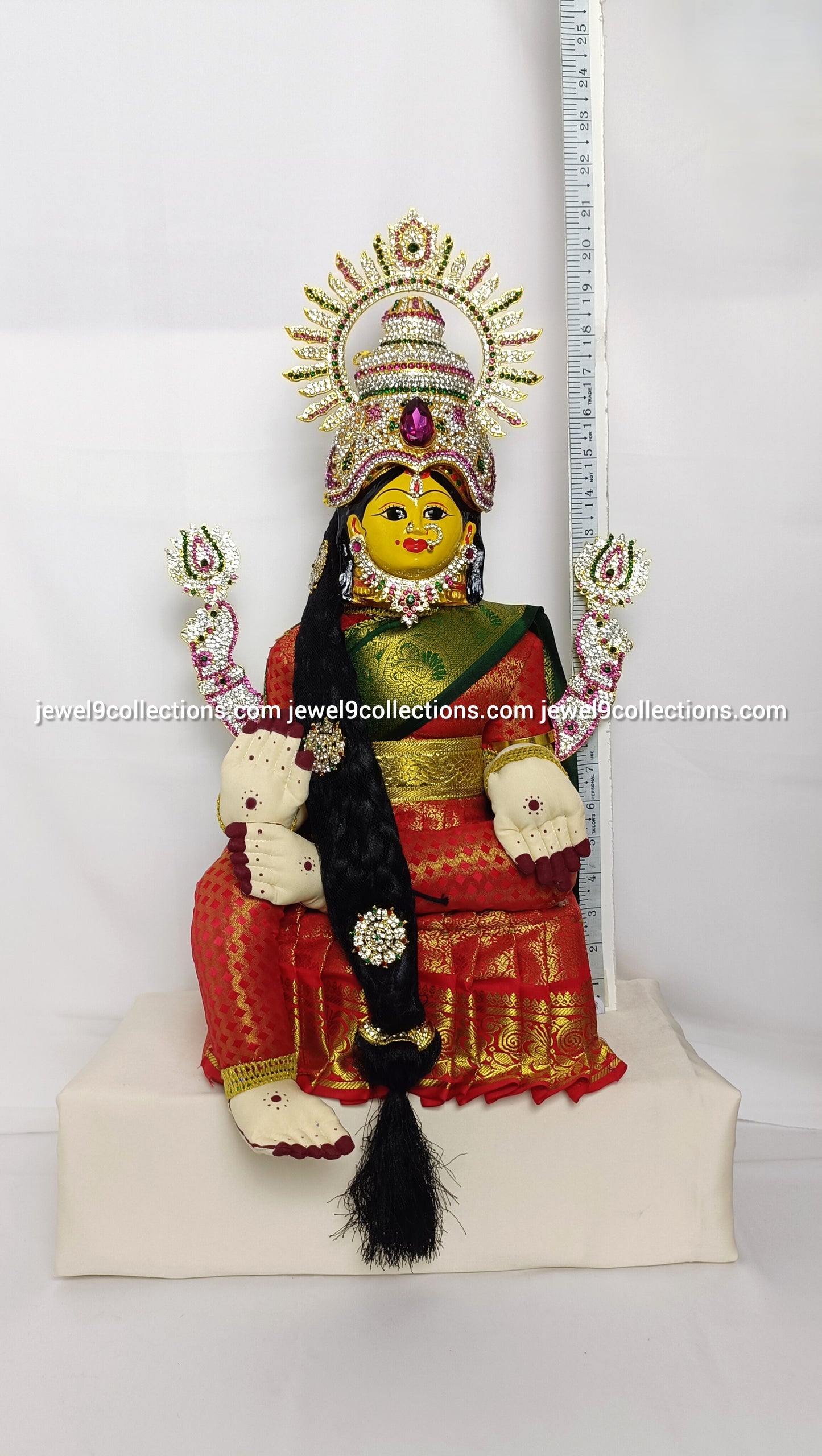 Traditional South Indian Lakshmi Idol