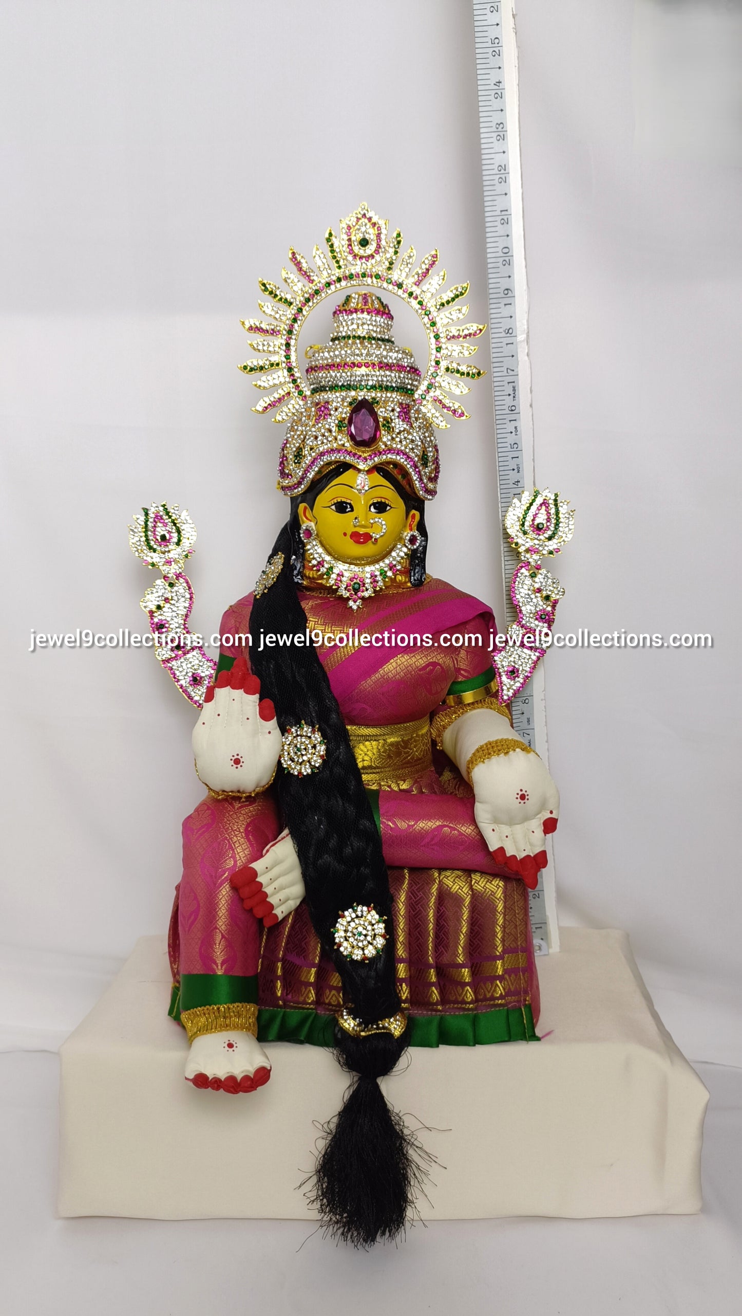 Handcrafted Varalakshmi Devi Statue