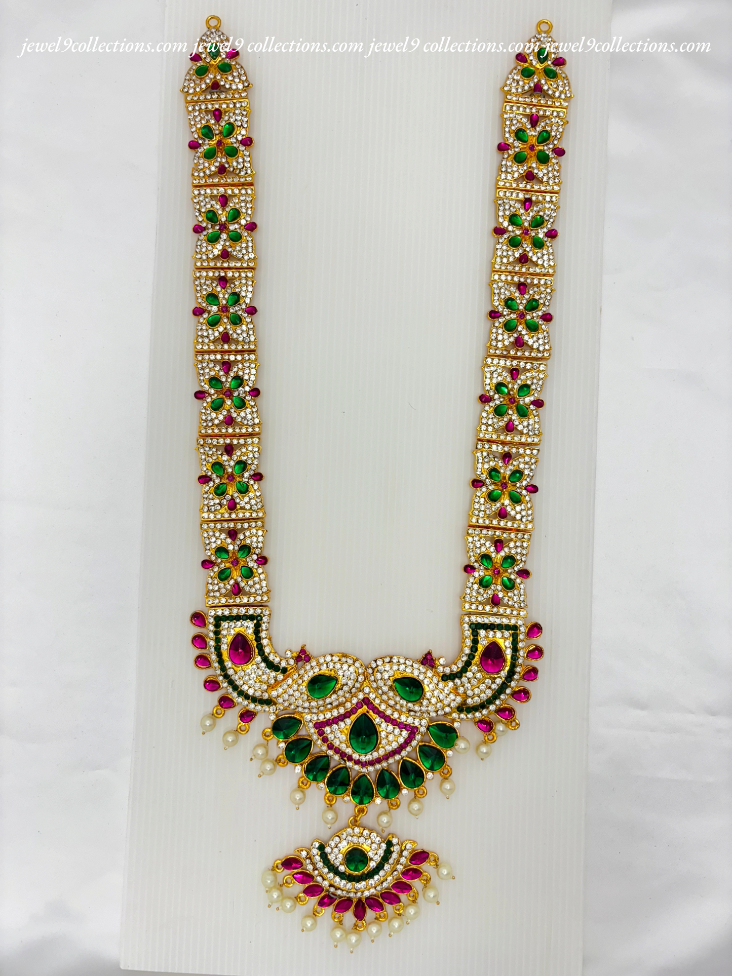 Shop Now Traditional Indian Diety Hindu God Temple Jewellery Long Haar - Haram Jewel9collections