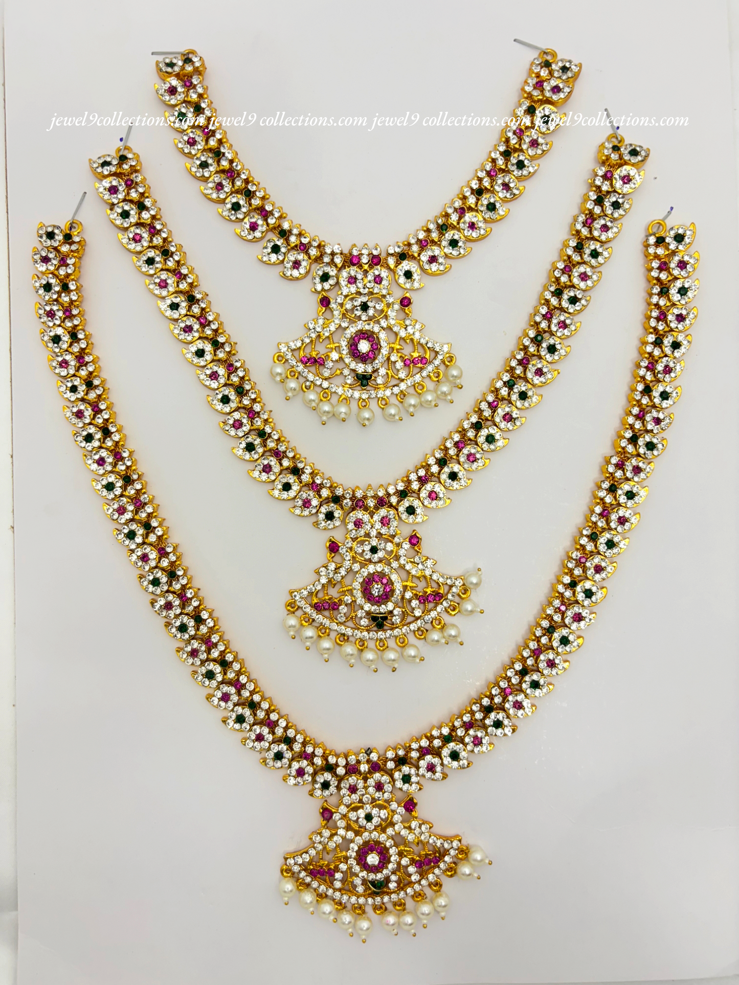 Explore Divine Jewellery for Goddesses Elegant Multi stone Jewellery For Jewel9collections