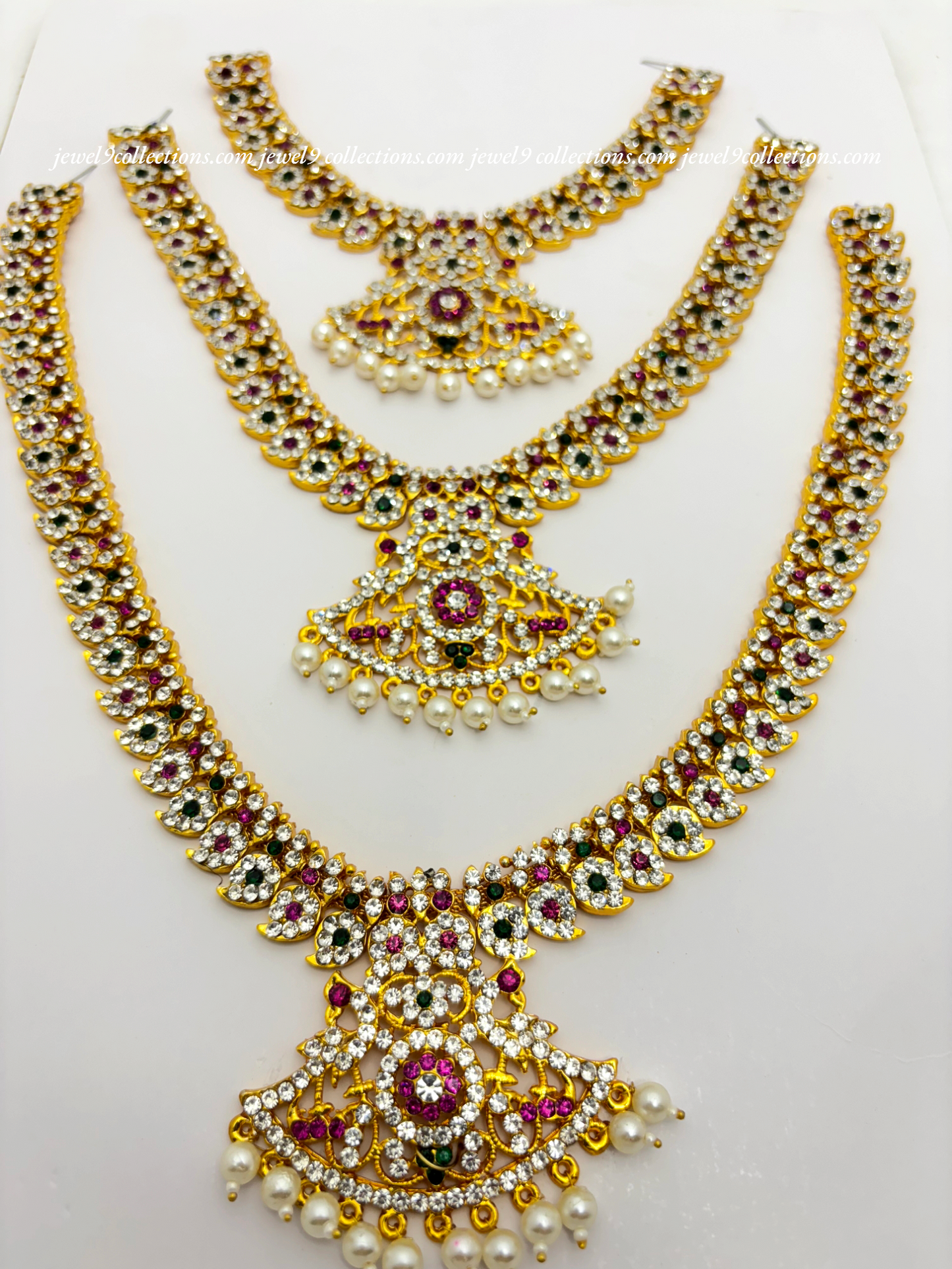 Explore Divine Jewellery for Goddesses Elegant Multi stone Jewellery For Jewel9collections