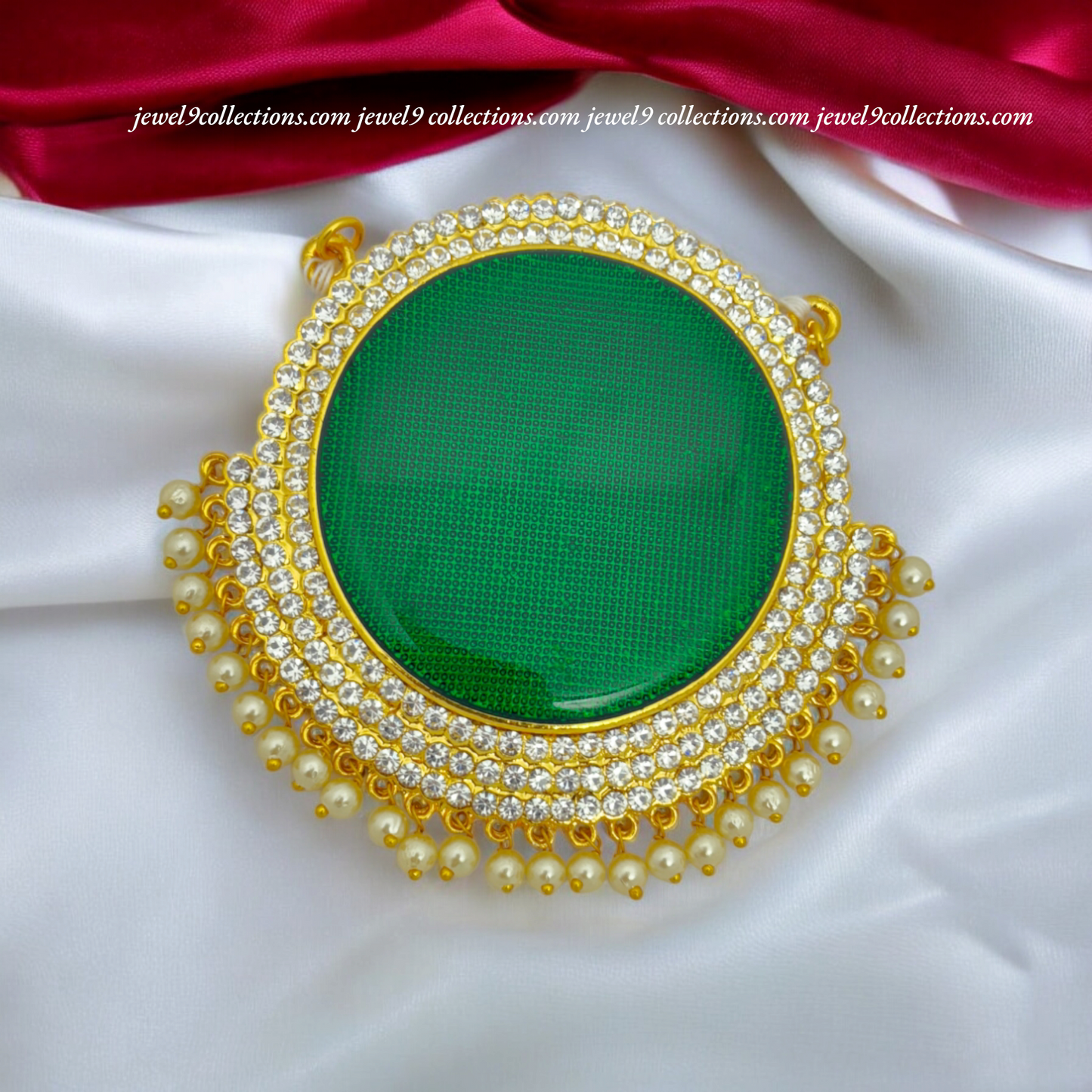 Round Deity Locket Pathakam Pendant Big 4 inch
