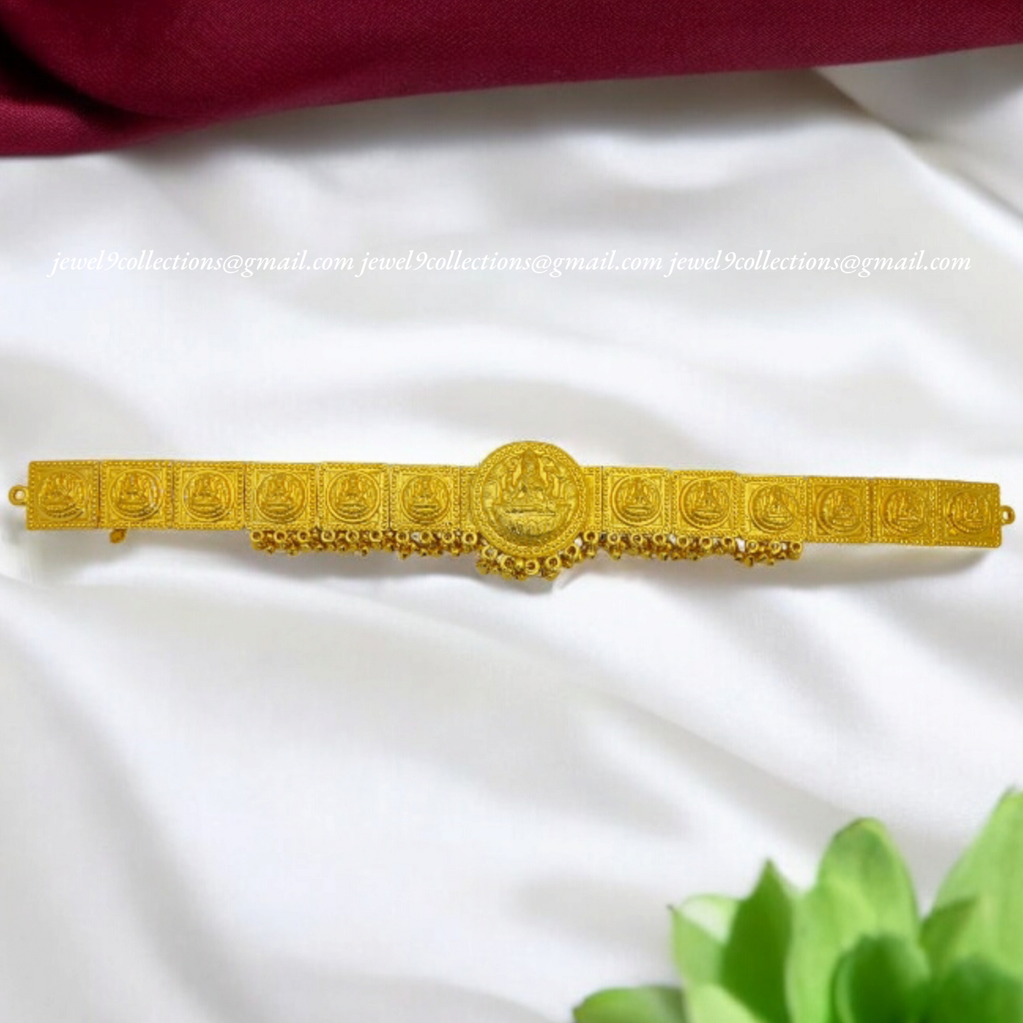Bharatanatyam Dance Hip Belt - Vadiyanam Divine Temple Jewelry
