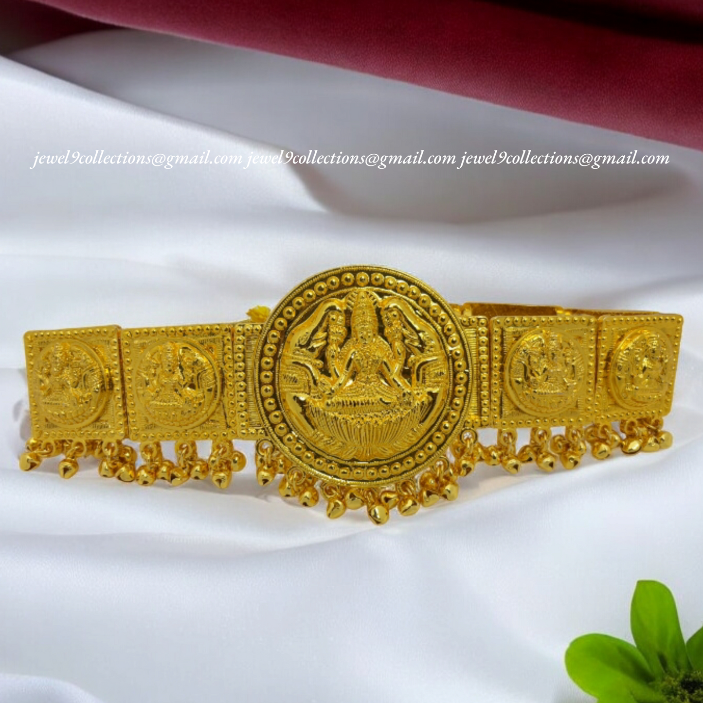 Bharatanatyam Dance Hip Belt - Vadiyanam Divine Temple Jewelry