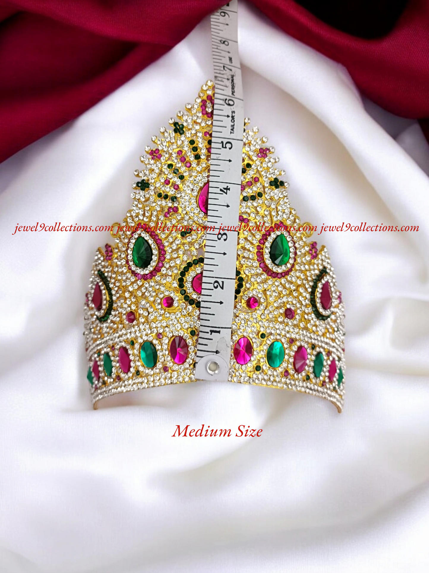 Traditional Mukut Kireetam for Deity