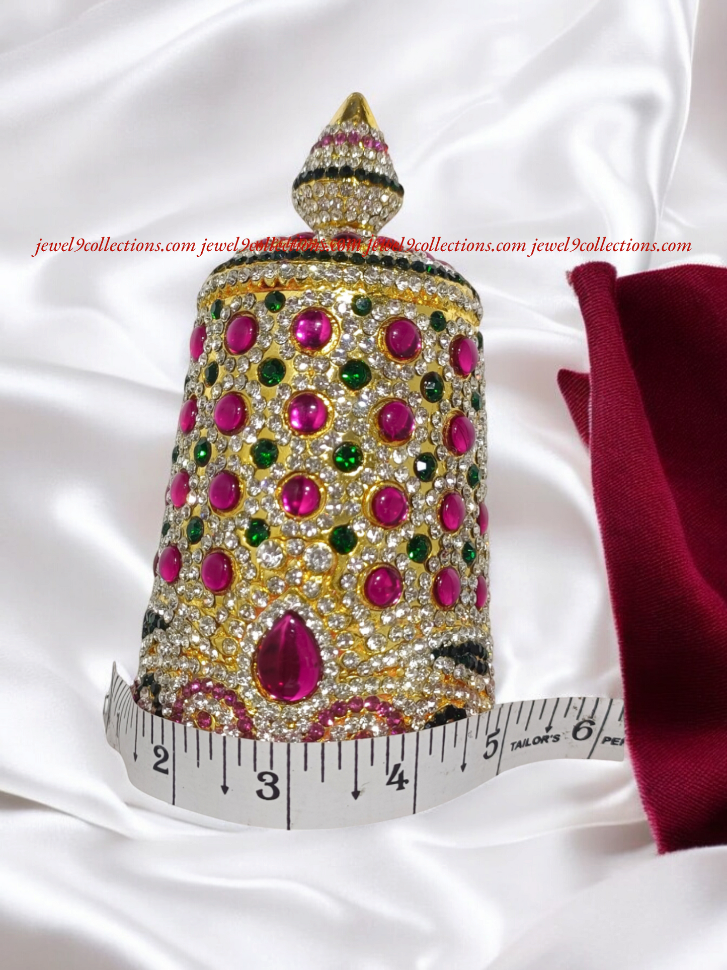 Divine Jewelery Mukut Crown For God/Deity