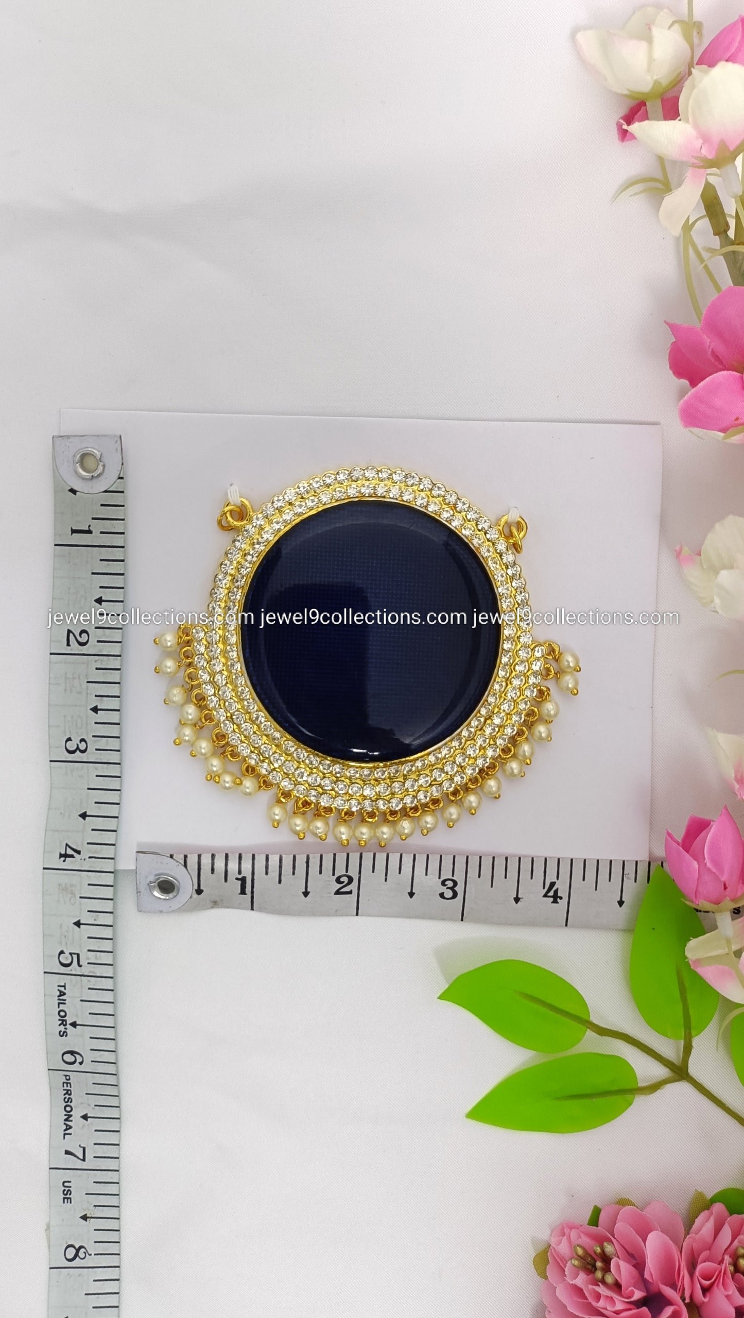 Deity God pendent Blue colour height 3.5 & width 3.75