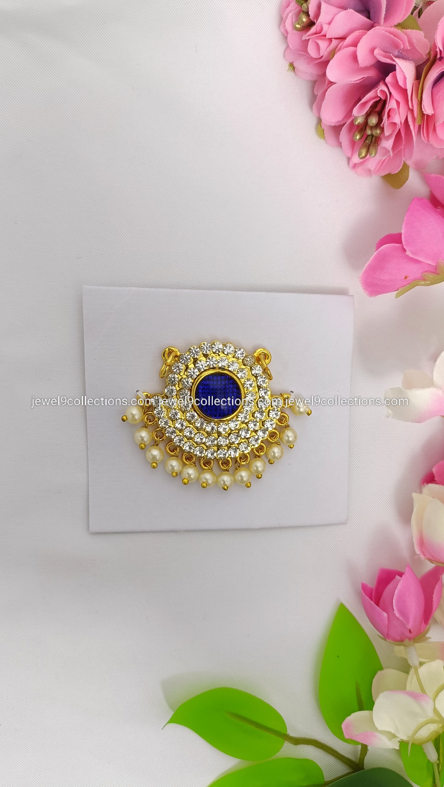 Deity Jewellery pendent Blue colour H-1.75 # W-2