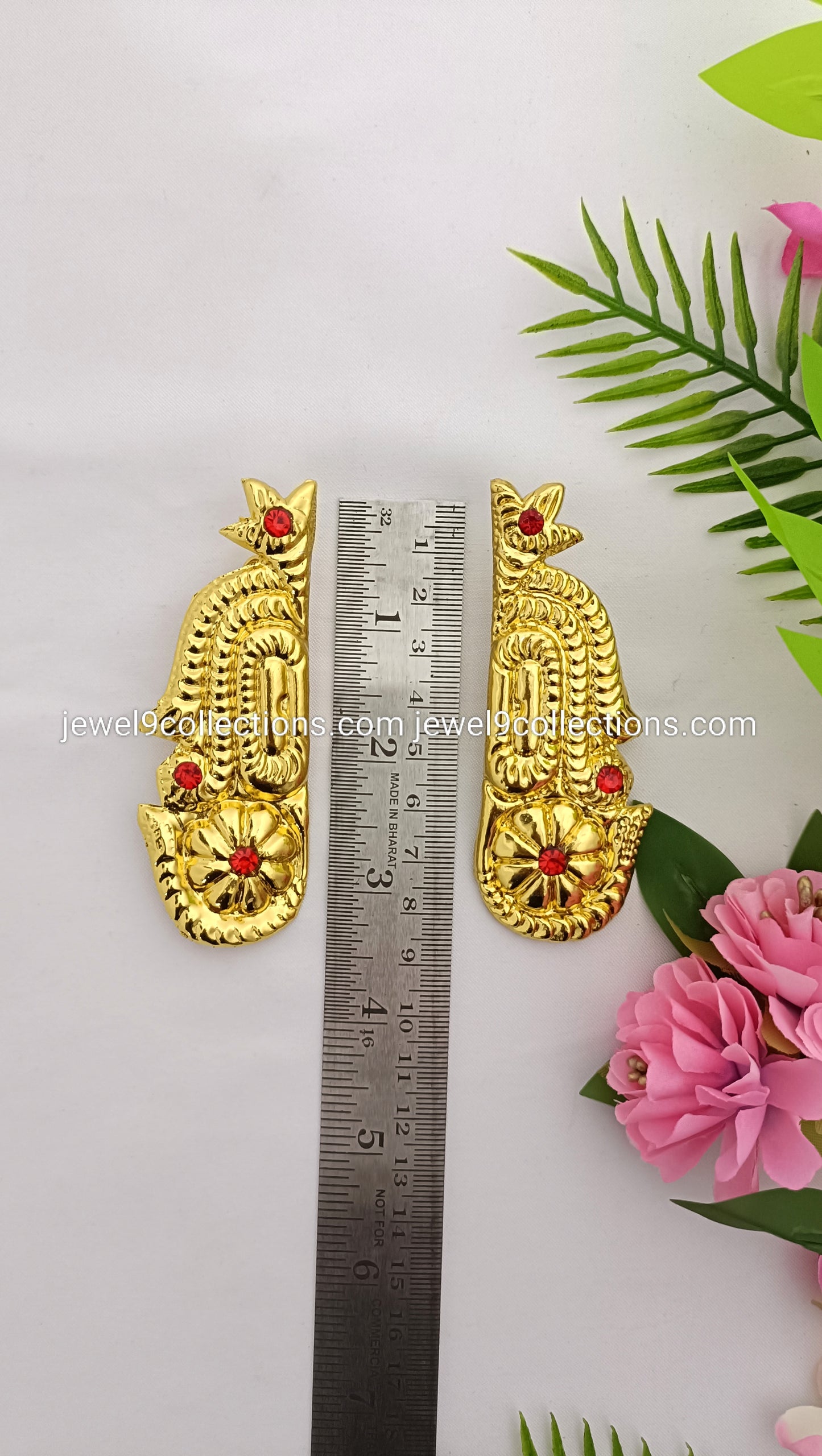 Sacred Deity Earrings - Karna Pathakam