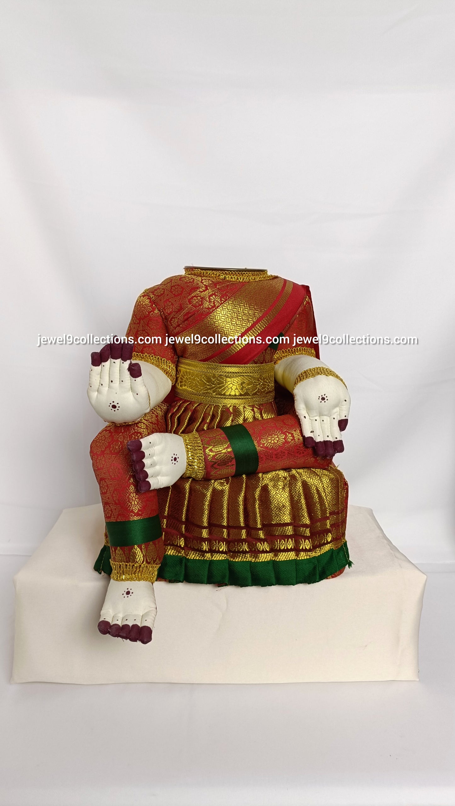 Varalakshmi vratham Idol Red colour 12 inches