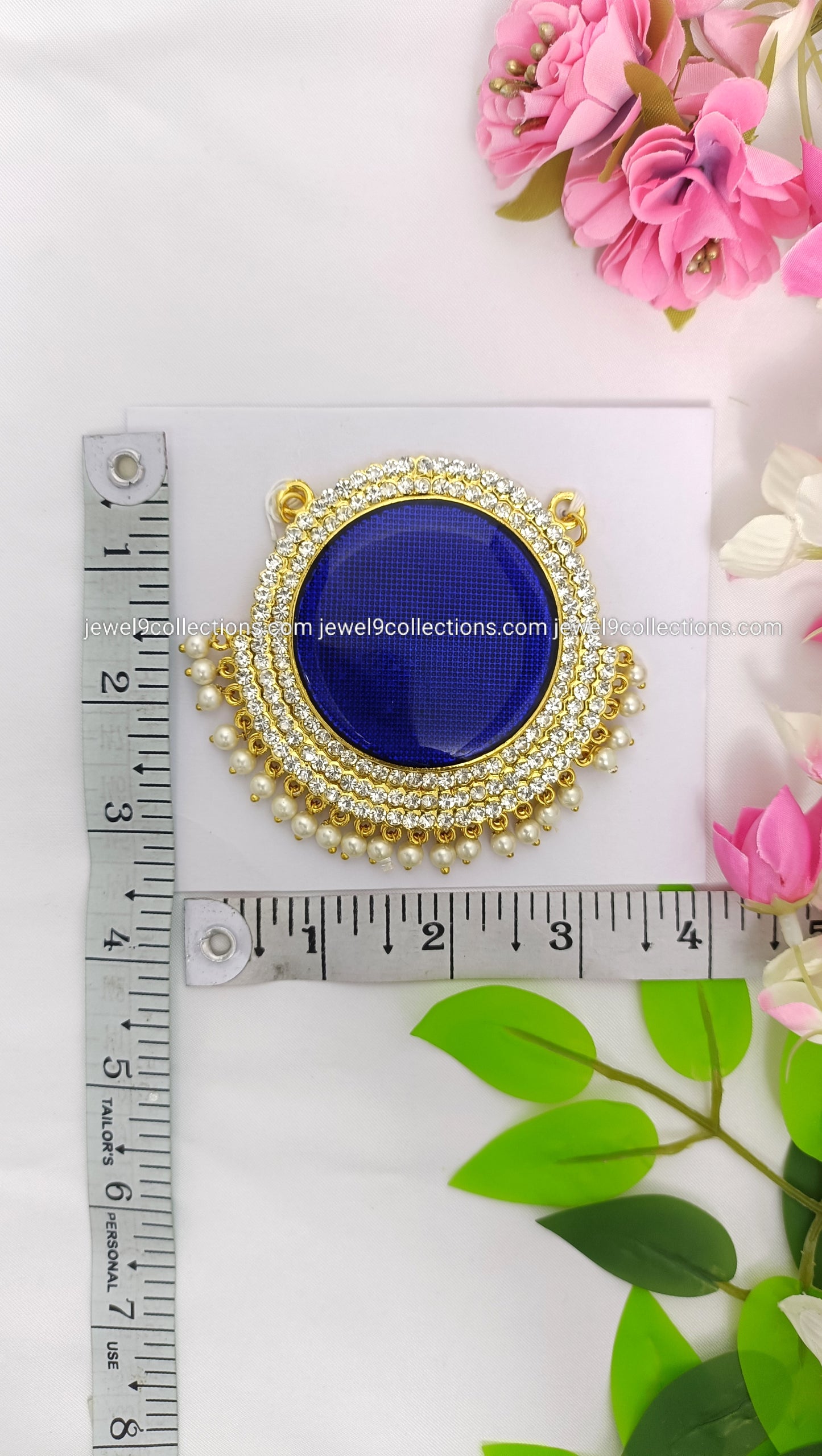 God & Goddess jewellery pendent H-3 # W-3.5 Blue colour