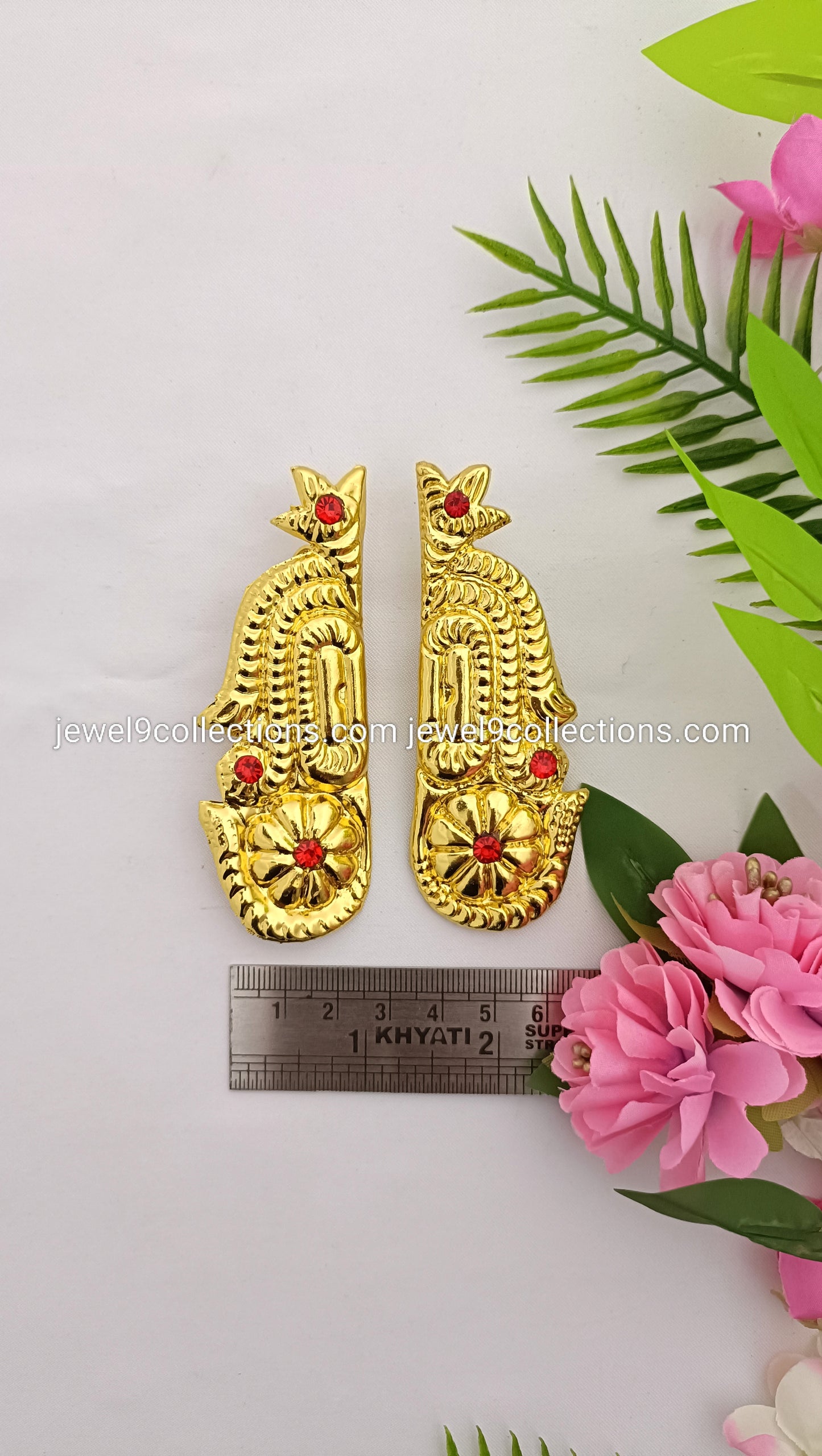 Sacred Deity Earrings - Karna Pathakam