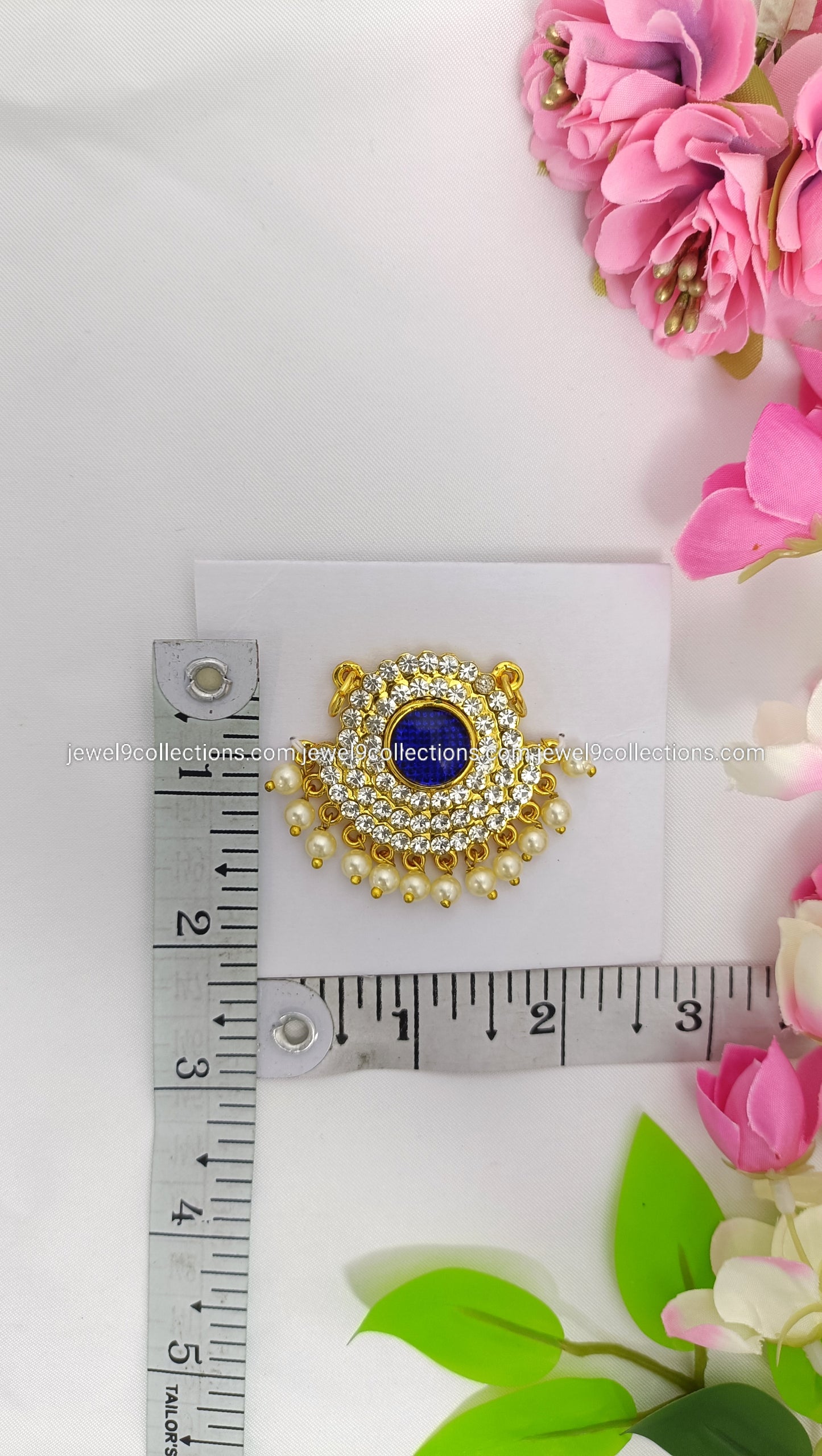 Deity Jewellery pendent Blue colour H-1.75 # W-2