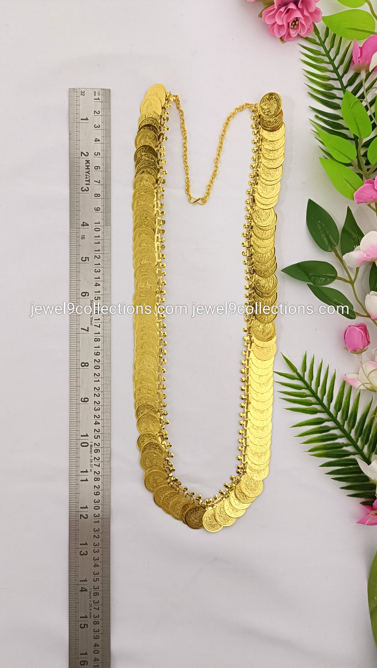 Varalakshmi kasula Mala Big 100 coins
