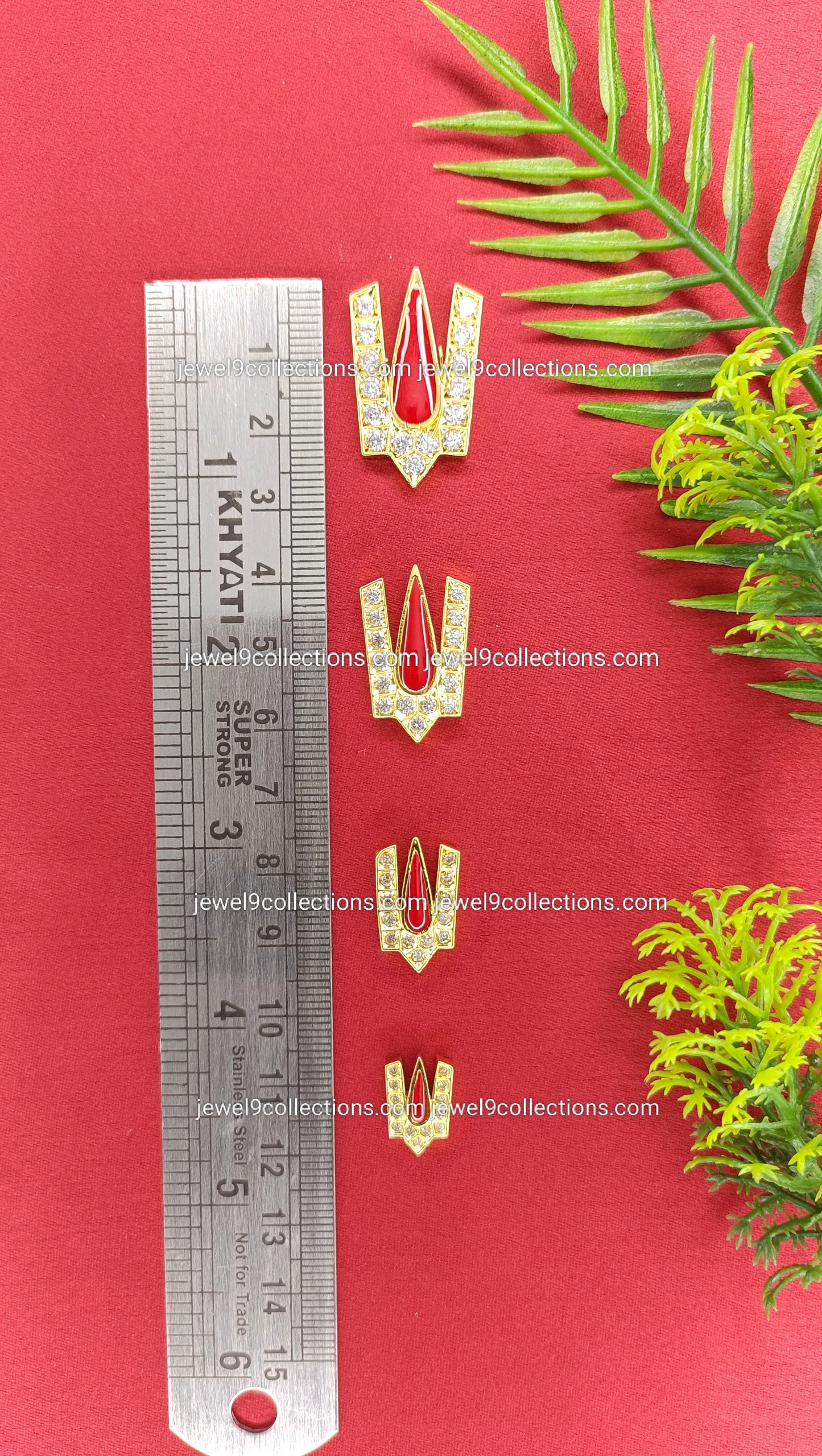 Lakshmi Narayan Namam-Tilakm Size 3.cm