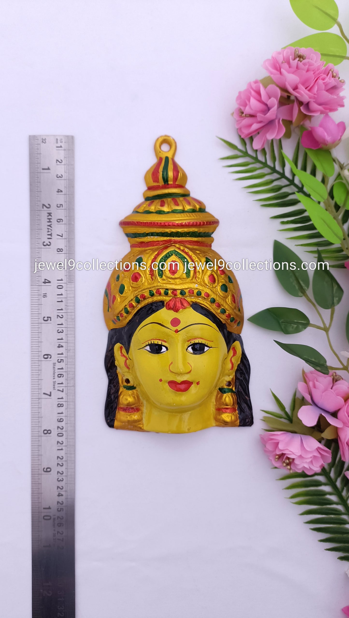 Varalakshmi And Durga Mata Face 8 inch