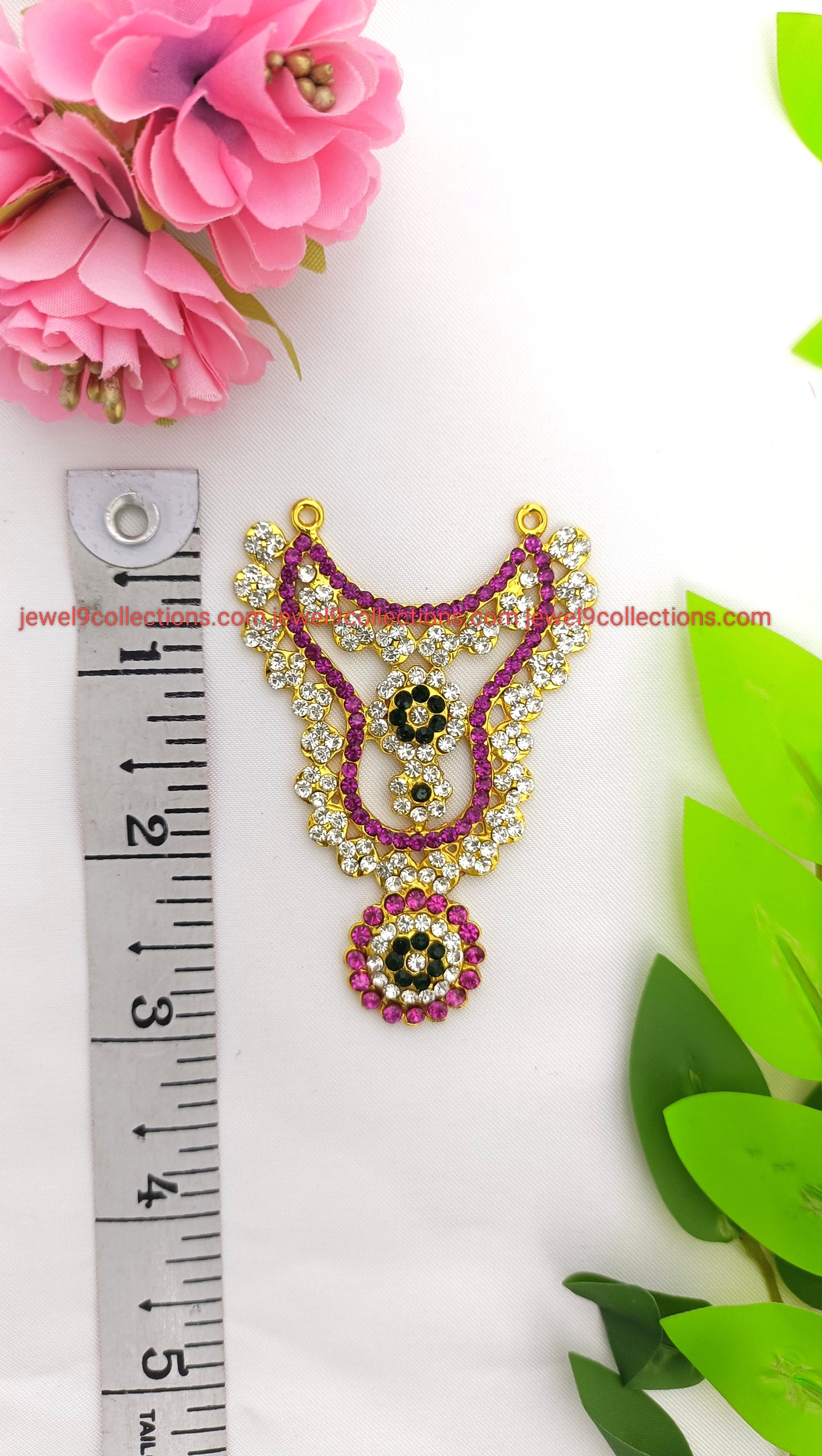 Goddess Lakshmi Short Necklace Height 3 inch