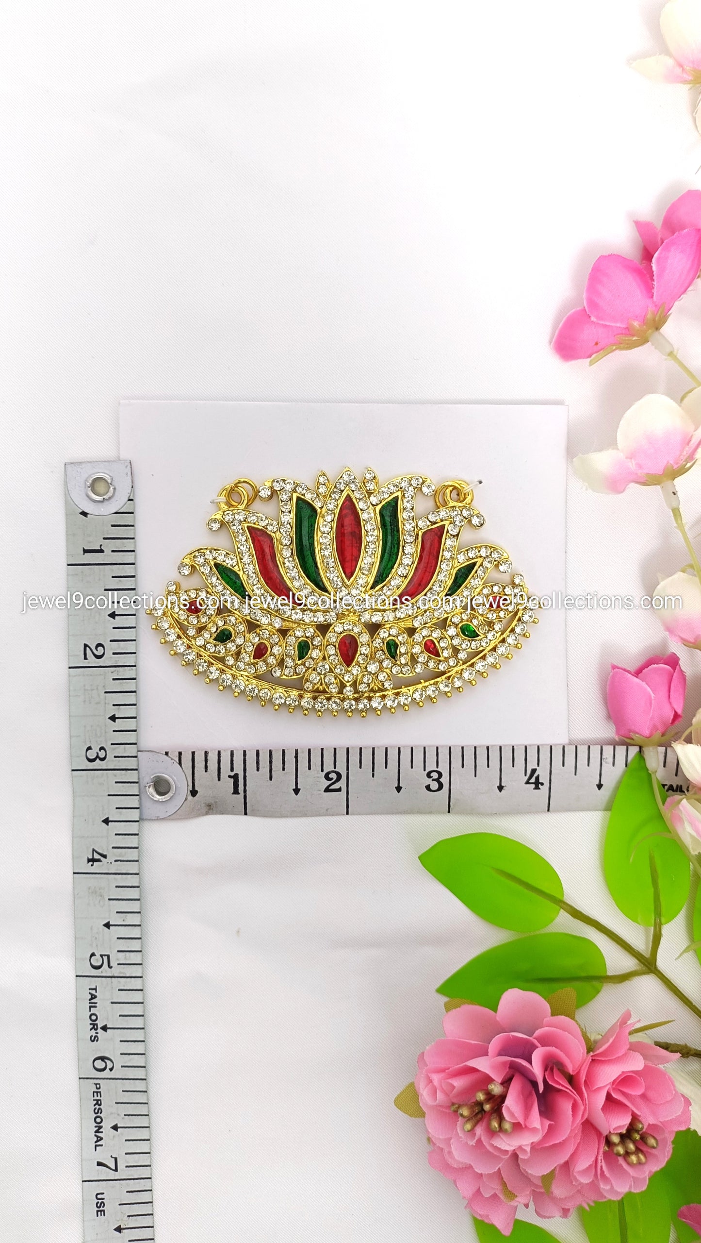 Lakshmi Lotus pendant surprise H-2.5 # W-4 inch