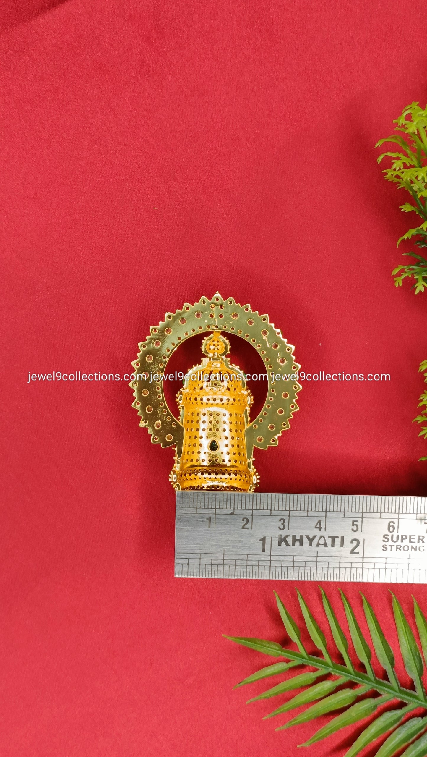 AD Stone Exquisite God Goddess Crown Height 5.5 cm - Wide 2.cm