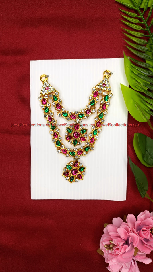 Temple Deity Short Haram - Authentic Design