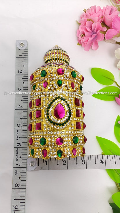 Divine Mukut for God & Goddess size 3