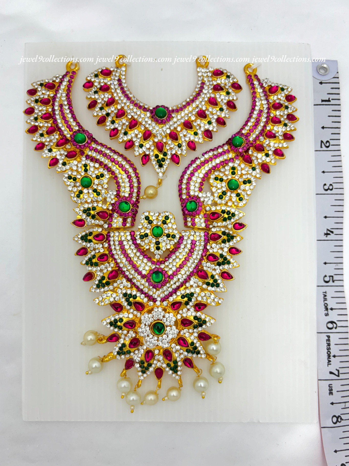 Authentic Hindu God Jewellery Collection Dimonds stone Necklace