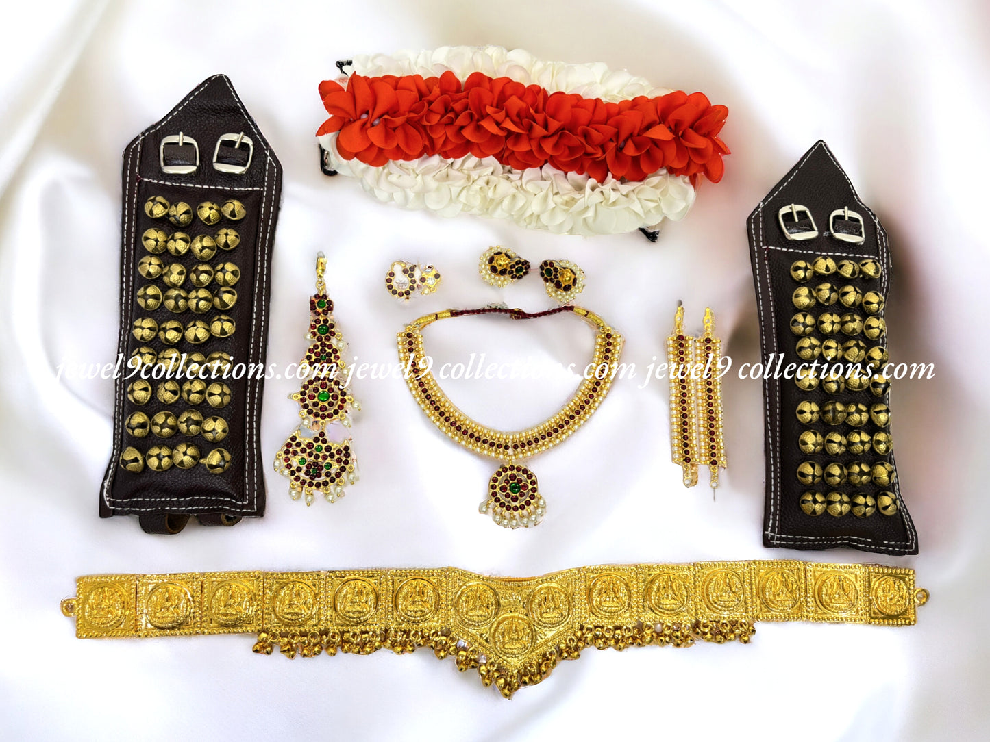Kuchipudi Dance set Sparkling Bharatanatyam Dance Jewellery