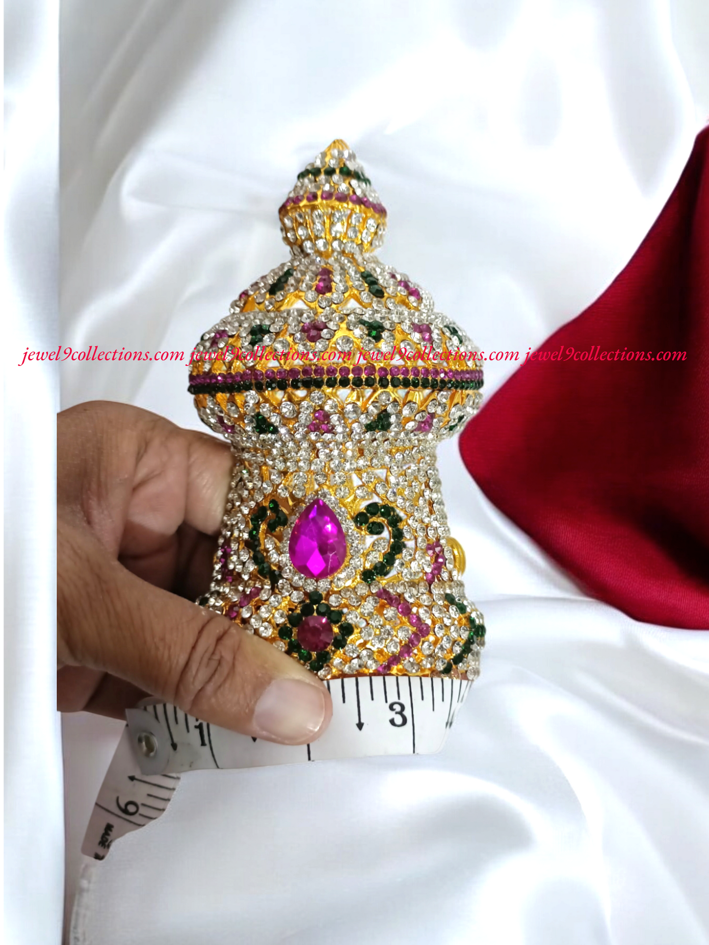 Divine Crown Mukut Kireetam For Hindu God and Goddess