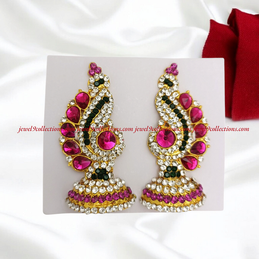 Karna Pathakam Goddess Lakshmi Mata Earrings