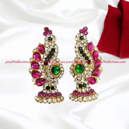 God Karna Phathakam Sacred Deity Earrings