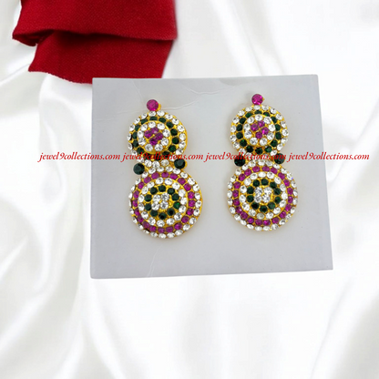 Swamy Alangaram Earrings Jewellery For Deity