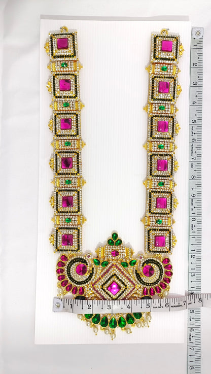 Deity Charm Long Necklace for              God/Godess