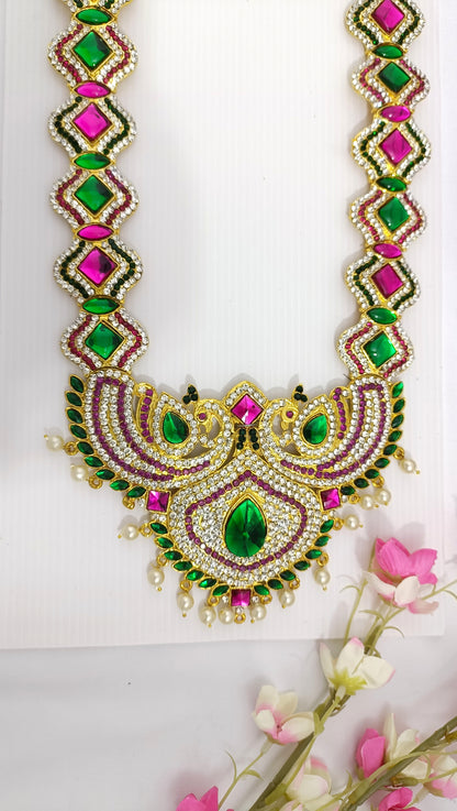 Divine Aura Long Haram Long necklace for Godess