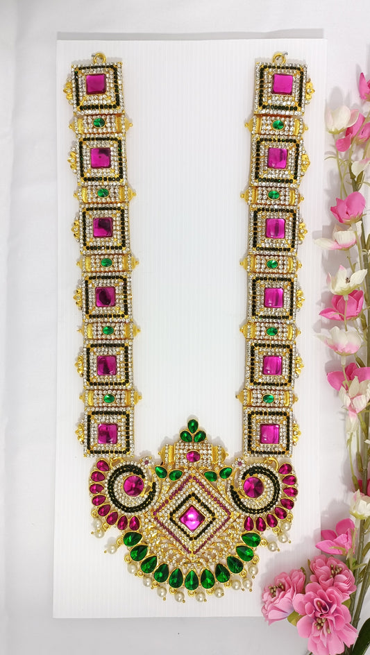 Deity Charm Long Necklace for              God/Godess