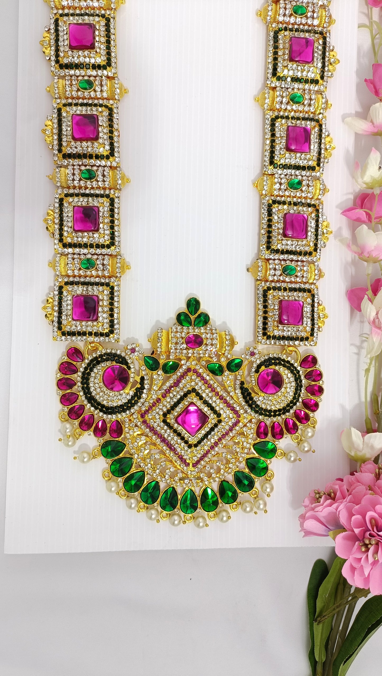 Deity Charm Long Necklace for              God/Godess