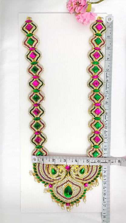 Divine Aura Long Haram Long necklace for Godess