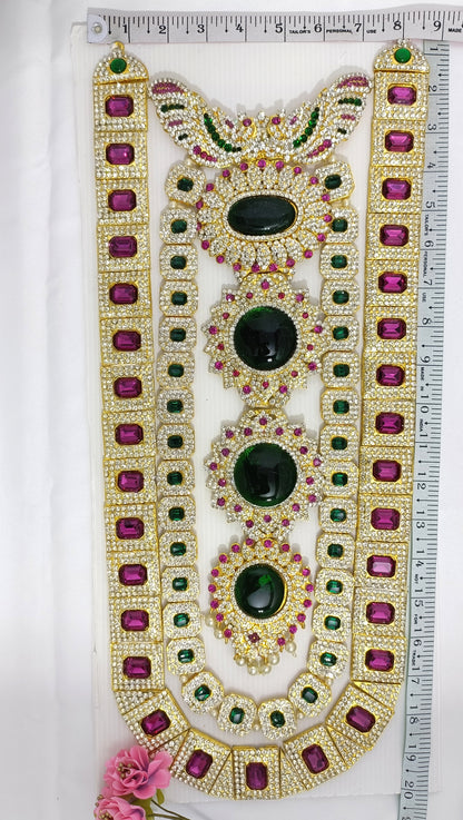 Divine Goddess Idol Jewellery Set