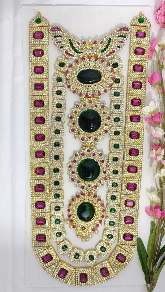 Divine Goddess Idol Jewellery Set