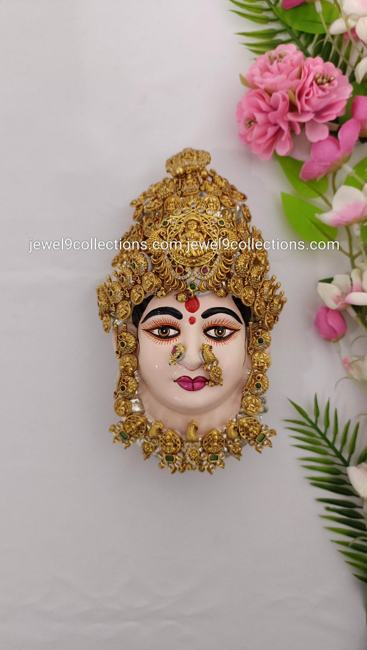 Devi VaraLakshmi golden Face